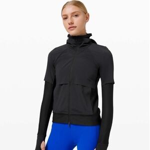 NWT Lululemon Zoned In Jacket Black Size 4